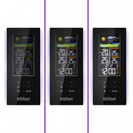 Метеостанция Kitfort КТ-3378 черный