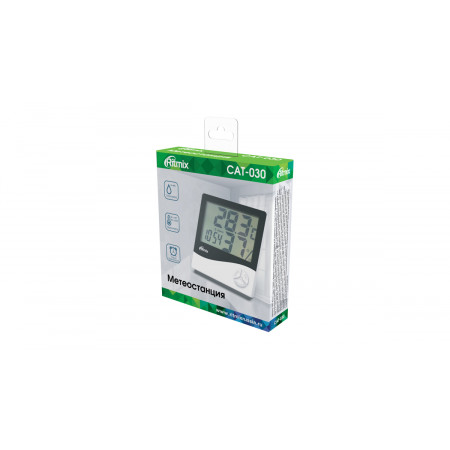 Метеостанция Ritmix CAT-030 черно-белый