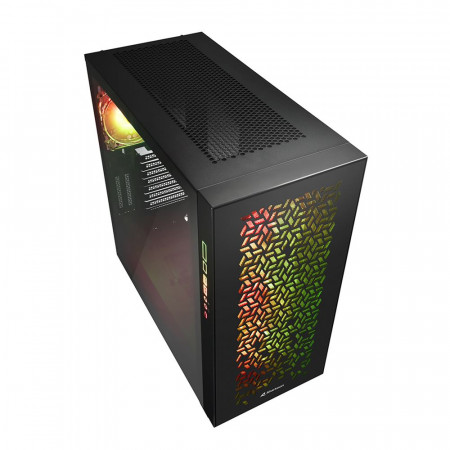 Корпус Sharkoon Elite Shark CA300H RGB (ELITE-SHARK-CA300HB) черный