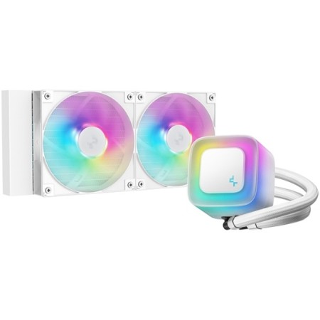 Система водяного охлаждения Deepcool LE240 V2 (R-LE240-WHAMMN-G-2) белый