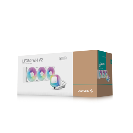 Система водяного охлаждения DEEPCOOL LE360 V2 (R-LE360-WHAMMN-G-2) белый