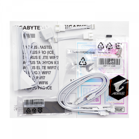 Материнская плата GIGABYTE X870I AORUS PRO ICE белый