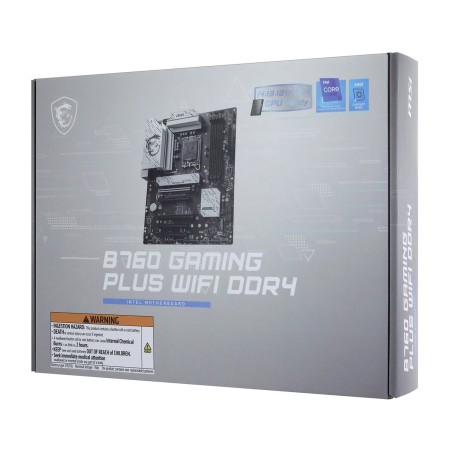 Материнская плата MSI B760 GAMING PLUS WIFI DDR4 черный