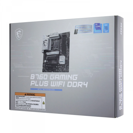 Материнская плата MSI B760 GAMING PLUS WIFI DDR4 черный