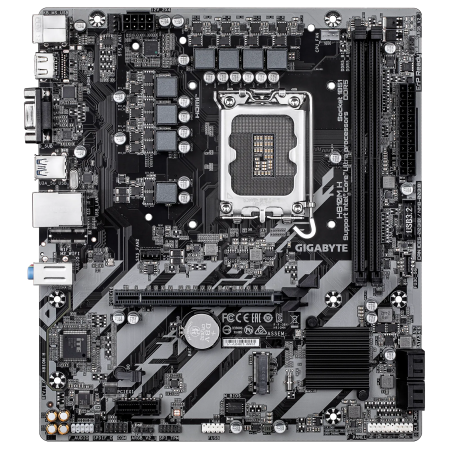 Материнская плата Gigabyte H810M H (REV1.0) черный