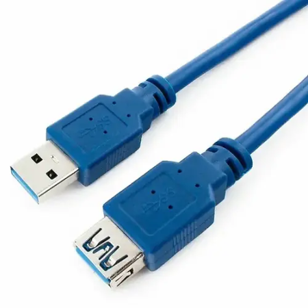 Кабель USB 3.0 Type-A Cablexpert CCP-USB3-AMAF-10 3м синий