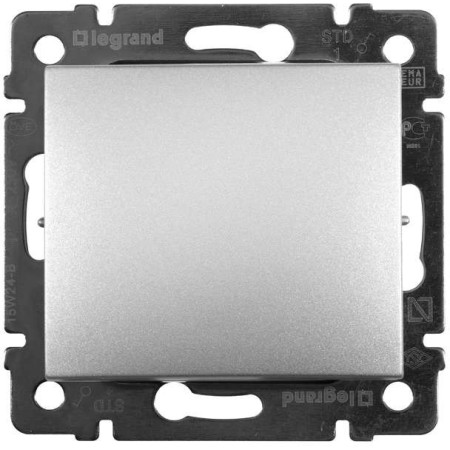 Выключатель Legrand Valena 770101 1 клавишный алюминий