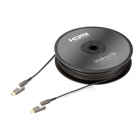 Кабель HDMI- HDMI inakustik Exzellenz Profi (EAN:4001985517800) 15 м серебристый