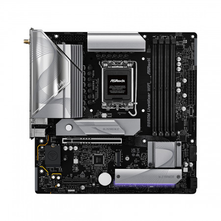 Материнская плата ASRock B860M LIVEMIXER WIFI черный