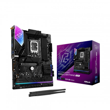 Материнская плата ASRock B860 LIGHTNING WIFI черный