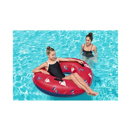 Круг Bestway Nautical (36353) красный/синий