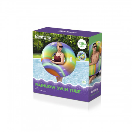 Круг Bestway Rainbow (36352) многоцветный