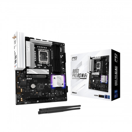 Материнская плата ASRock B860 PRO RS черный