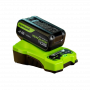 Аккумулятор Greenworks 2957807 черный