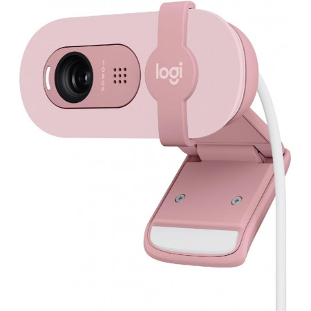 Веб-камера Logitech BRIO 100 (960-001623) розовый