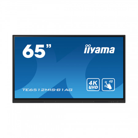 Интерактивная панель iiyama TE6512MIS-B1AG черный
