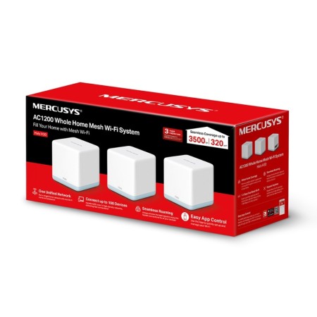 MESH-комплект Mercusys Halo H30 (3-pack) белый