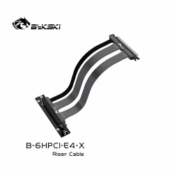 Кабель PCI Bykski B-6HPCI-E4-X 0.2м черный