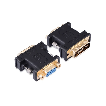 Переходник DVI - VGA (F) Ugreen (UG-20122) черный