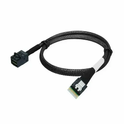 Кабель Slim SAS/SATA Supermicro CBL-SAST-1275-100 0.75м черный