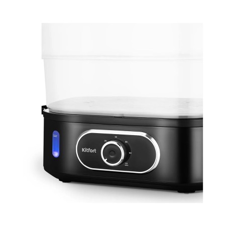 Пароварка Kitfort КТ-6301 черный