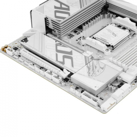 Материнская плата GIGABYTE B850M AORUS ELITE WIFI6E ICE белый
