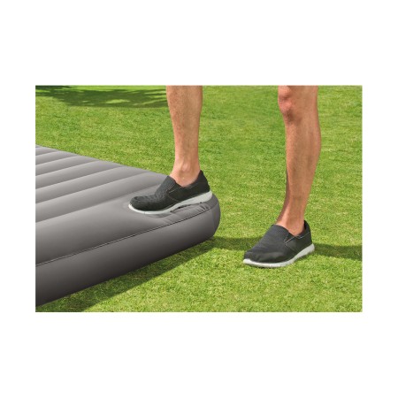 Матрас надувной INTEX Downy Twin (64761) зеленый 191х99х25см