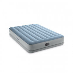 Матрас надувной INTEX Mid-Rise Comfort Queen (64159) серый 203х152х36см