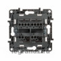 Выключатель Legrand Etika 672402 2 клавишный алюминий