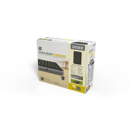 Матрас надувной INTEX Prestige Downy Full (64778) Зелёный 191х137х25см