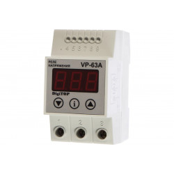 Реле напряжения DigiTOP V-protector (Vp-63A) белый