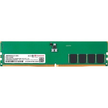 Оперативная память Transcend JM5600ALE-32G 32Гб зеленый