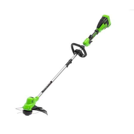 Триммер аккумуляторный Greenworks GD40LT (2112207) чёрный/зелёный (БЕЗ АККУМУЛЯТОРОВ)