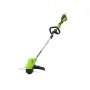 Триммер аккумуляторный Greenworks GD40LT (2112207) чёрный/зелёный (БЕЗ АККУМУЛЯТОРОВ)