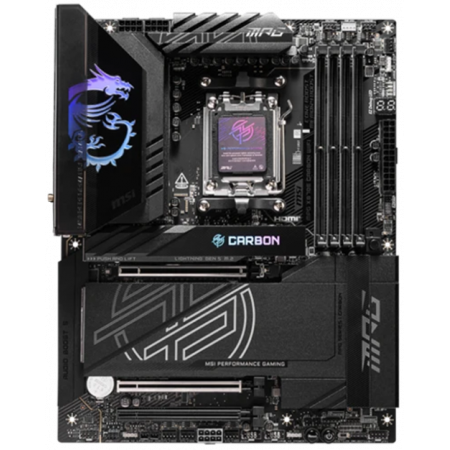 Материнская плата MSI MPG X870E CARBON WIFI черный