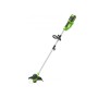 Триммер аккумуляторный Greenworks G40LT30 (2101507) чёрный/зелёный (БЕЗ АККУМУЛЯТОРОВ)