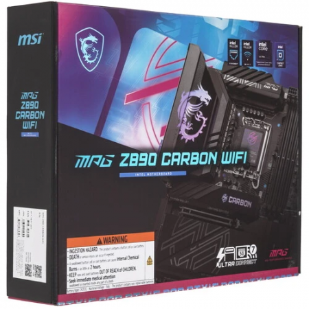 Материнская плата MSI MPG Z890 CARBON WIFI черный