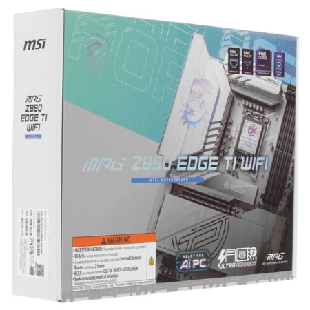 Материнская плата MSI MPG Z890 EDGE TI WIFI белый