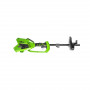 Триммер аккумуляторный Greenworks GD40BCK4 (1301507UB) чёрный/зелёный