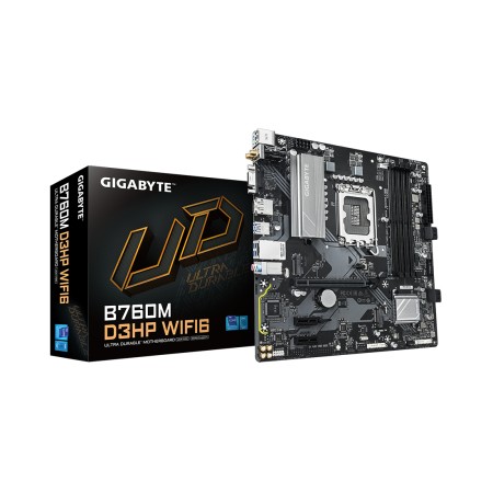Материнская плата Gigabyte B760M D3HP WIFI6 черный