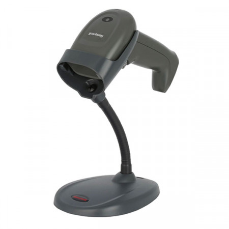 Сканер штрих-кода Honeywell KIT,USB,BLACK,1.5M CBL,USB,STAND,ROW (HH490-R1-1USB-1-R) черный