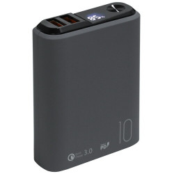 Портативные аккумулятор Olmio QS-10 (39186) черный