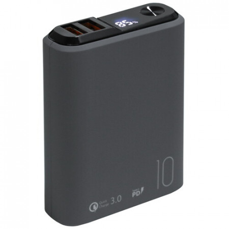 Портативные аккумулятор Olmio QS-10 (39186) черный