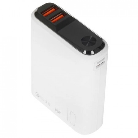 Портативные аккумулятор Olmio QS-10 (38630) белый
