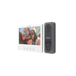 Видеодомофон Hikvision DS-KIS212 белый