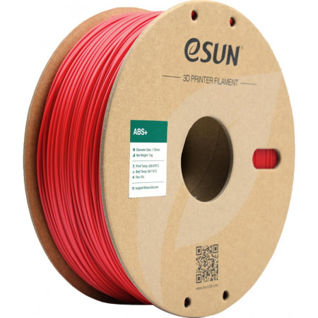 Пластик для 3D принтера eSUN Red (ABS+175R1) красный