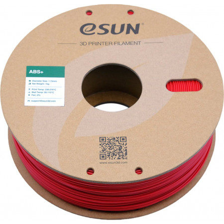 Пластик для 3D принтера eSUN Red (ABS+175R1) красный