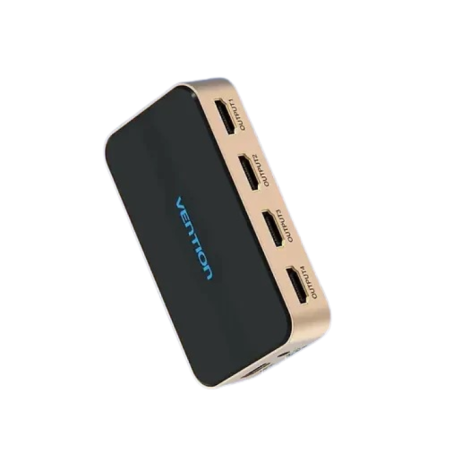 Сплиттер HDMI Type-A - 4хHDMI Vention ACCG0-EU 0.15 м золотистый