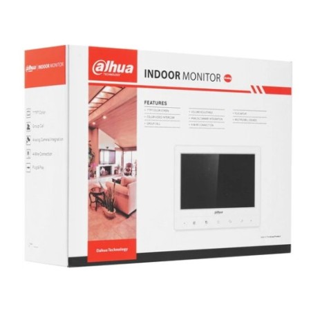 7" Монитор видеодомофона Dahua DHI-VTH1020J белый