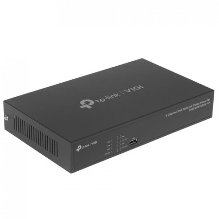 Видеорегистратор 4CH TP-Link VIGI NVR1004H-4P UN серый